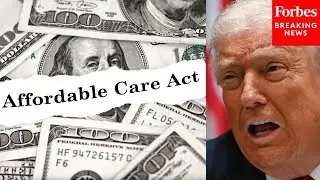 Trump: 'I Want The Money To Be Paid To The People' To Buy Their Own Healthcare As ACA Credits Expire