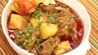 Aalo Matar Gosht Recipe | first voice over by Nadiacookingfoods subscribe please 😝😝