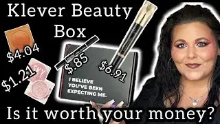 Klever Beauty Box Unboxing & Try On! | Beauty Makeup Subscription Boxes￼