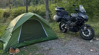 Moto Camping at Sawmill Lake