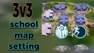 How to Make 3v3 WoW Map Setting in PUBG Mobile School Map | CoCo G 