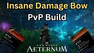Bow PvP Build New World Aeternum with OPR gameplay