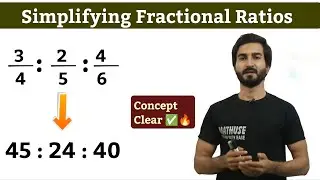 Simplifying fractional ratios| Simplify ratios in fractions| in Urdu/Hindi| MathUse #education 