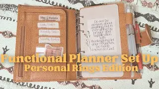Personal Rings Functional Planner Set Up // Spring 2024