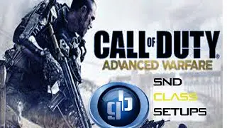 Advanced Warfare SND GB Class Setups