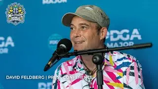 2024 PDGA Masters Disc Golf World Championships | David Feldberg Full Press Conference Interview