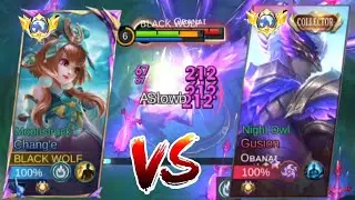 Chang'e MidLane Monster VS World Collector Gusion!! - Top 1 Global Chang'e ~ MLBB 