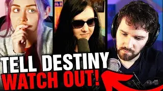 Keffals WANTS Destiny BANNED! Chudlogic Leaks It All