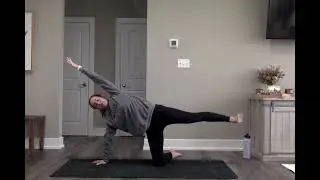 Vinyasa Yoga Flow for Glute and Outer Hip Strength and Awareness
