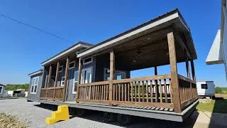 The Most Beautiful Rustic Veranda Park Model built by Phoenix