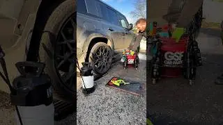 Absolutely Disgusting Urban Landrover Defender Wheels Deep Cleaned #satisfying #asmr #carwash