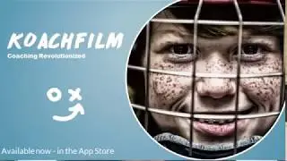 No more coaches yelling at the sidelines - Koachfilm is for the 21st century coach.