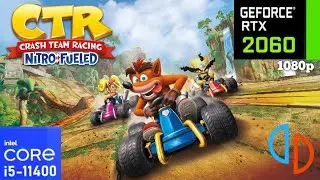 Yuzu Emulator Crash Team Racing Nitro-Fueled 60FPS | i5 11400 + RTX 2060