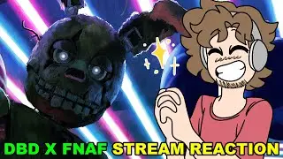 AUSSIE REACTS TO: Dead by Daylight x Five Nights at Freddy's Livestream!