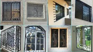 Iron Window Grill Design 2025 | Design Of Grills For Windows |window grill design for house | window
