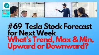 Tesla Stock Predictions #69 - What Will Be Trend, Max & Min Prices Next Week? Go upward or downward?