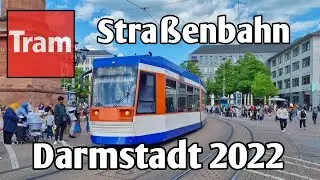 Straßenbahn Darmstadt - Tram Darmstadt 2022