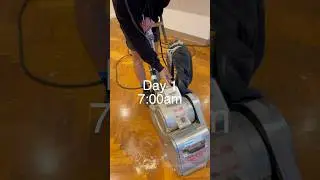 How long does it take to sand a floor? 🤔