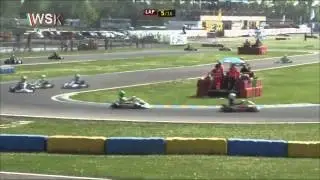 WSK SUPER MASTER SERIES 2014 ROUND2 KFJunior PREFINALS
