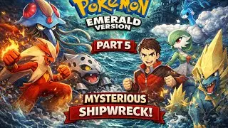 Pok&eacute;mon Emerald Version &ndash; Part 5 | Mysterious Shipwreck! 