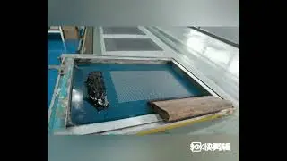 3D curve high density textile screen printing silicone printing process