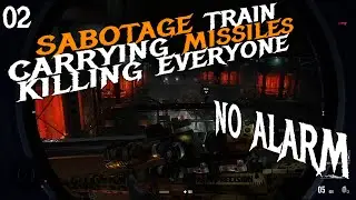 sniper ghost warrior contracts sabotage the train carrying missiles no alarm kill everyone 2nd of 2