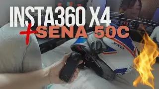 How to PAIR Sena Intercom + Insta360 x4