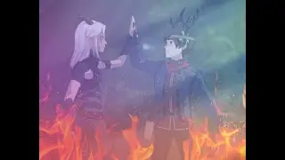 Just Like Fire + Light Em Up Rayllum AMV #dragonprince #rayllum