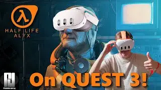 ИГРОВОЙ ПРОЦЕСС Half Life Alyx в Quest 3 через Quest Link. / Air Link