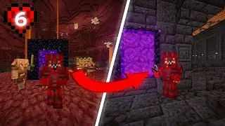 Я построил самый настоящий Нижний Хаб в Minecraft Hardcore
