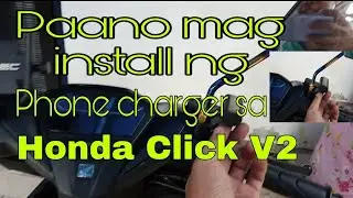 How To Install Phone Charger On Honda Click