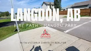 Hanson Park Bike Path - Langdon, AB