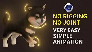 CINEMA 4D Quick Tip Easy Simple Animation l 리깅없이 에니메이션 하는 방법