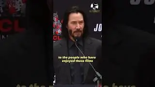 Keanu Reeves being humble about his success 😎🔥 #shorts