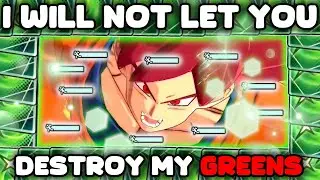 I gave God Goku UNLIMITED VANISHES