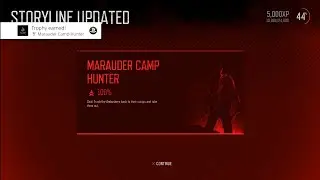 DAYS GONE &mdash; Как разблокировать трофей &laquo;Охотник в лагере мародеров&raquo;