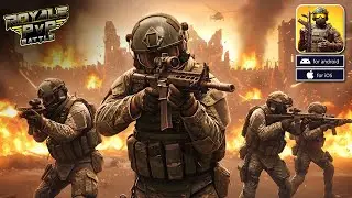 Royale PVP Gun shooting Battle or Modern PVP Strike online SQUAD - Android, iOS Gameplay!