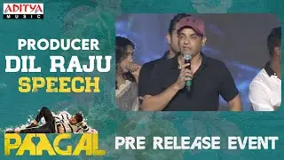 Dil Raju Speech | Paagal Pre-Release Event Live | Vishwak Sen | Nivetha Pethuraj | Radhan