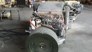 Watch the power of the Abrams tank engine