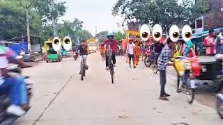 #cycle #stunt #rider ❤️#video #vairalreels # public reaction