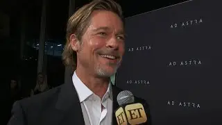 Brad Pitt Reveals WHY He's a Fan of Kanye West's Sunday Service (Exclusive)