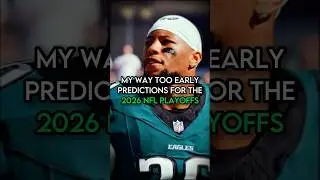 My Way Too Early Predictions For The 2026 NFL Playoffs! #shorts #ssc #nfl #edit #superbowl #fyp