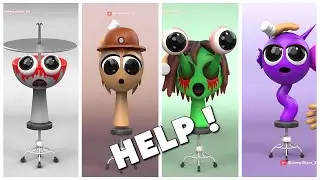Sprunki Brud PANIC! 💥  Incredibox Chaos Animation