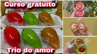 AULÃO DO MORANGO DO AMOR! Curso gratuito + 3 caramelos incríveis (NUNCA MAIS ERRE!)