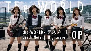 [AI Cover] OP Death Note | the WORLD - Nightmare | Girl band Alternative Rock