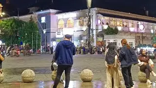 Suasana malam minggu  di Yogyakarta