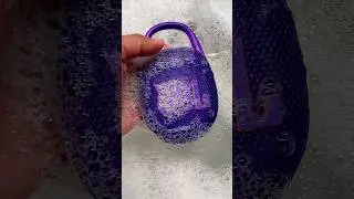 JBL CLIP5 Soapy Water testing 🥶🥳🎉🔊💦 #trending #bluetoothspeaker #bass #jblhardbass