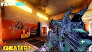 MY CHAT THOUGHT HE WAS CHEATING... | Rainbow Six Mobile