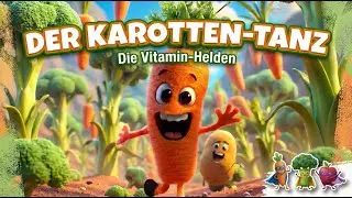🥕 Der Super-Knack-Song (Lyric Video) | Der Karotten-Tanz I Kinderlieder zum mitsingen