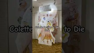 Colette Decides to Die manga Cafe in Tokyo